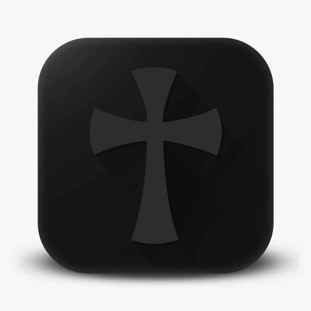 Black (Canvas) - Christ Wave