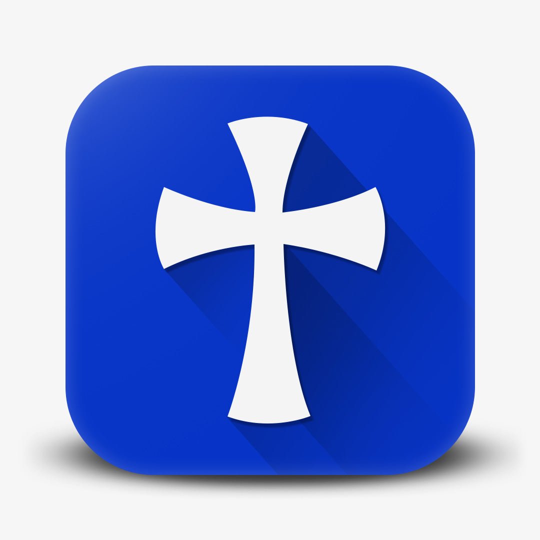 Blue (Canvas) - Christ Wave