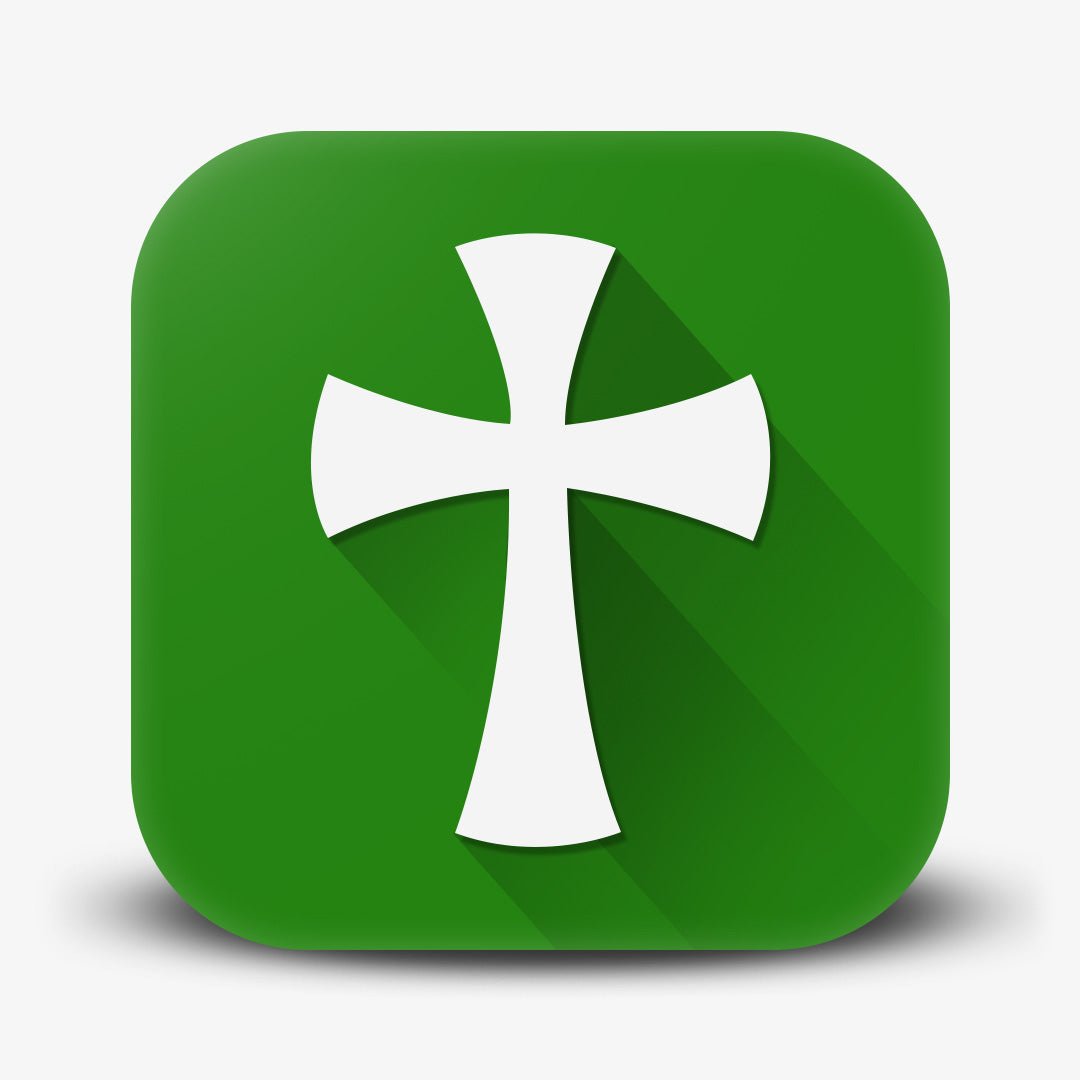 Green (Canvas) - Christ Wave