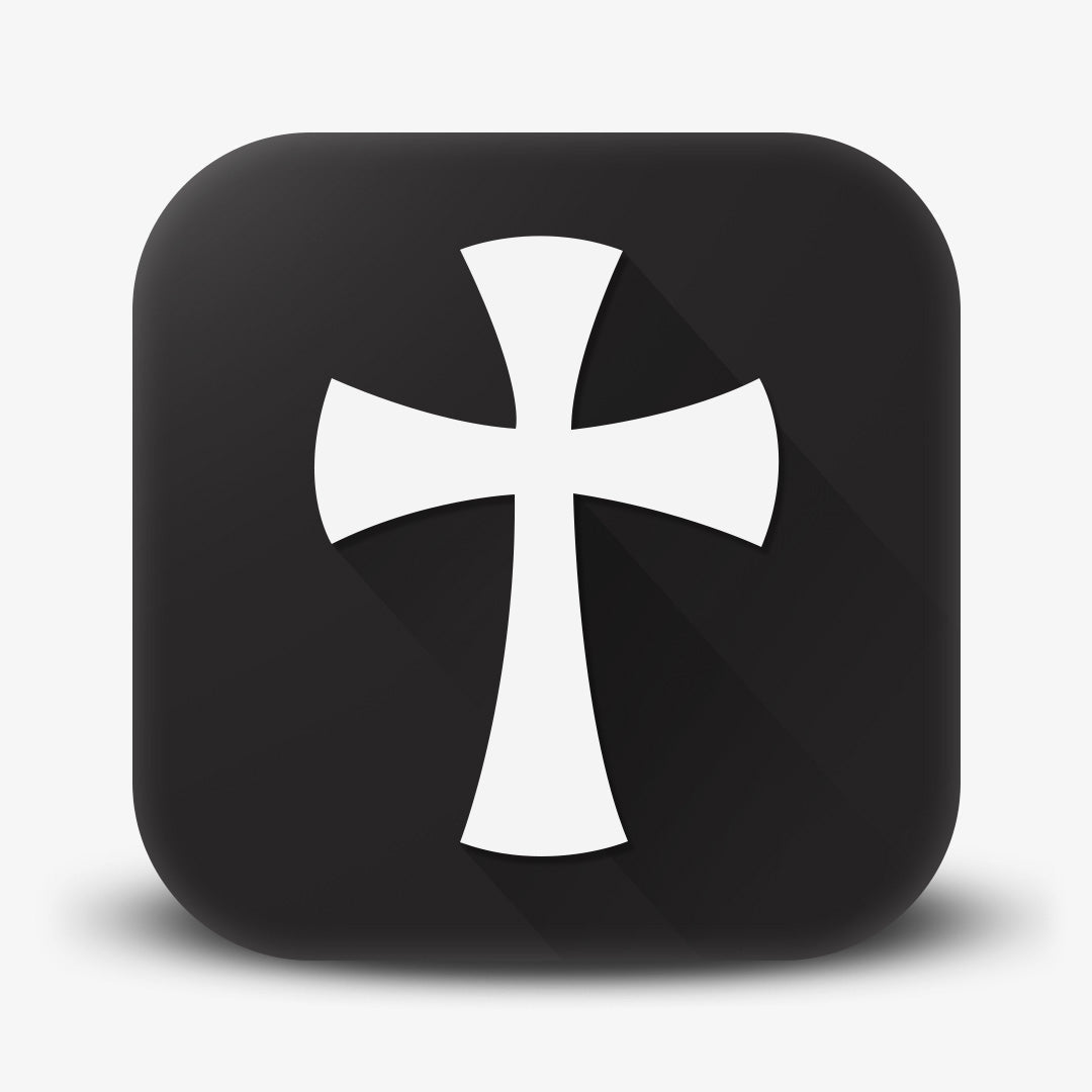 Monochrome (Canvas) - Christ Wave