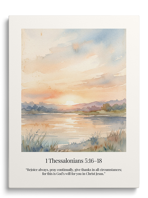 1 Thessalonians 5:16–18