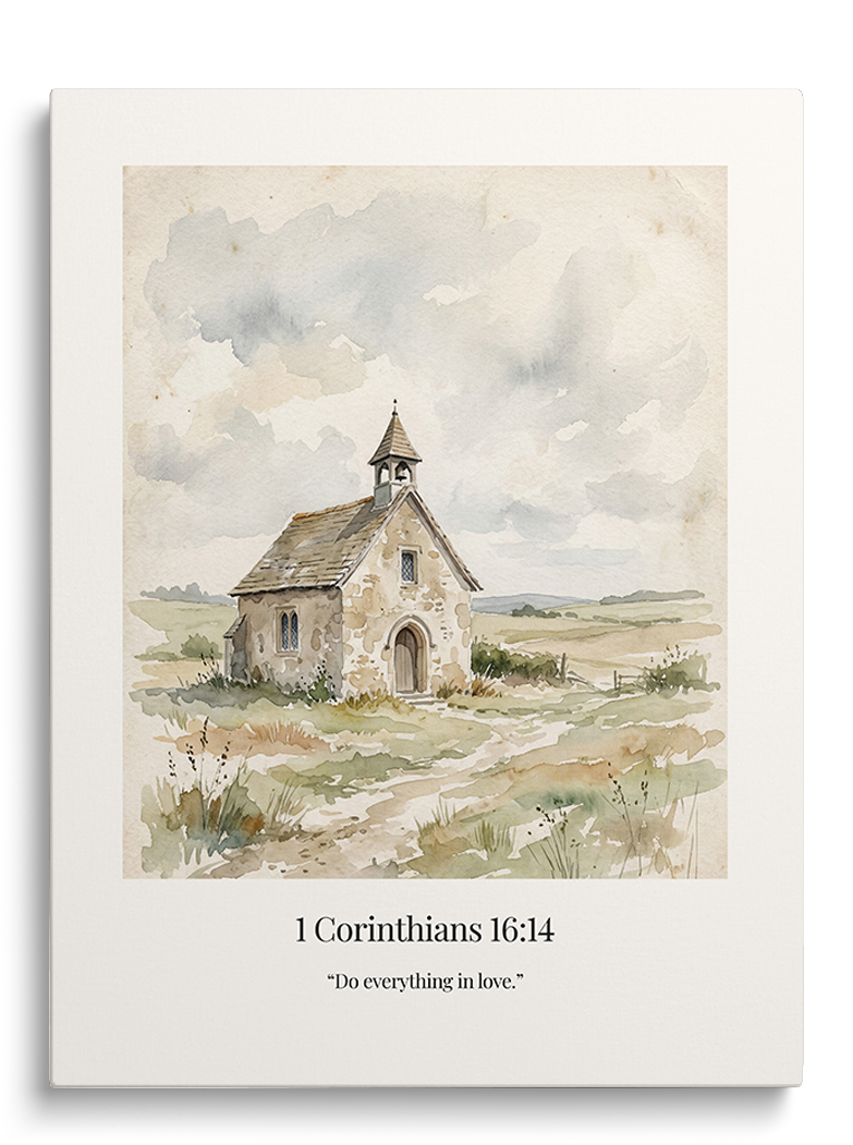 1 Corinthians 16:14