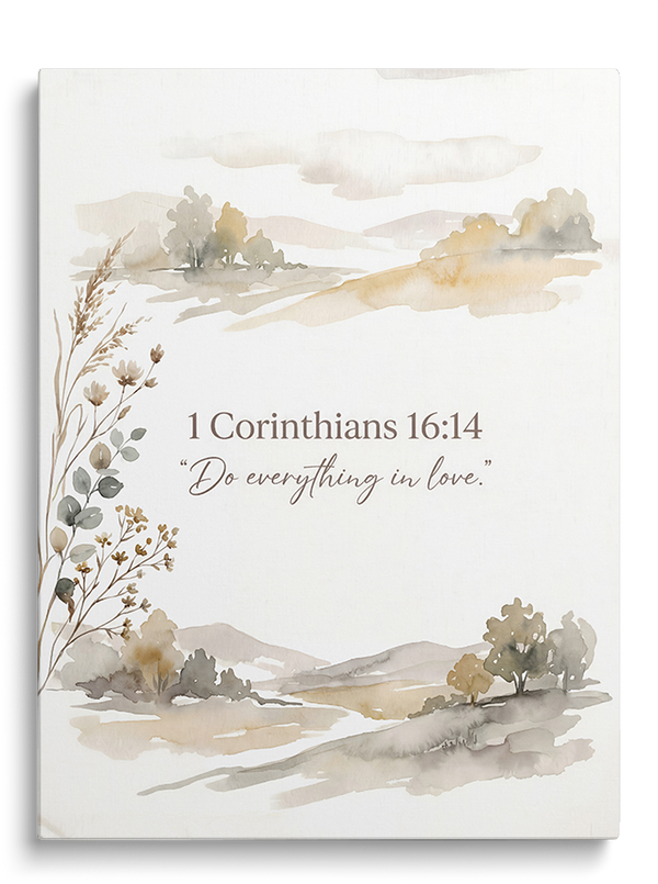 1 Corinthians 16:14