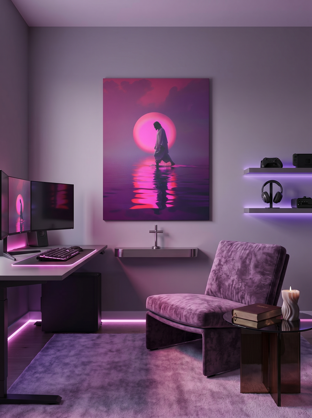 Christ on Water