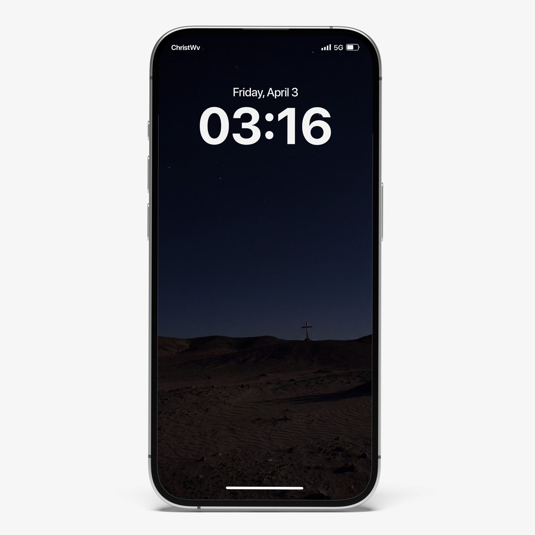 Desert Cross Wallpaper
