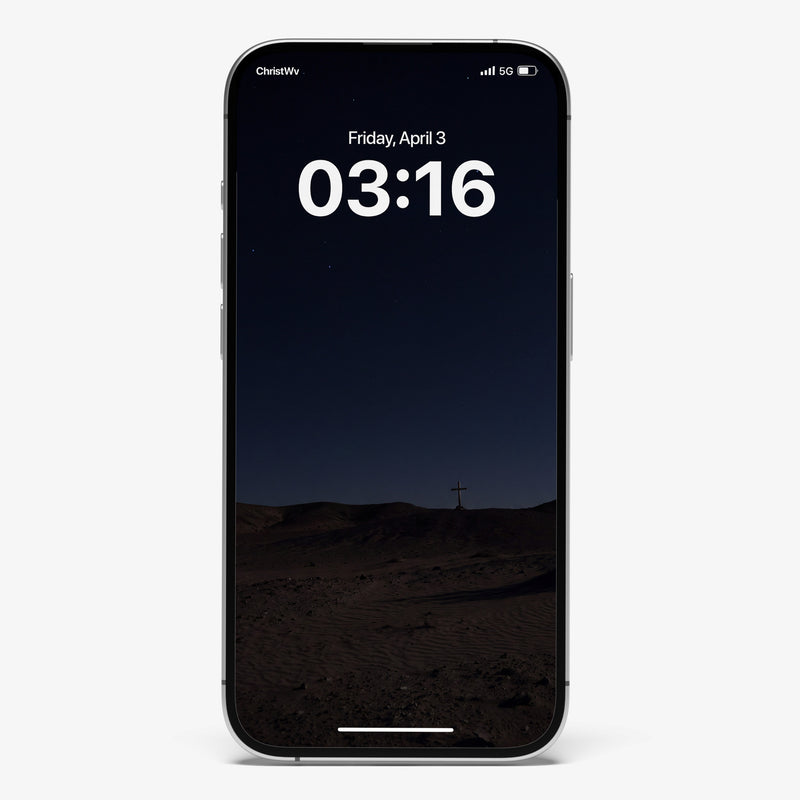 Desert Cross Wallpaper