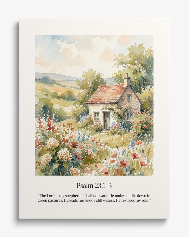 Psalm 23:1–3