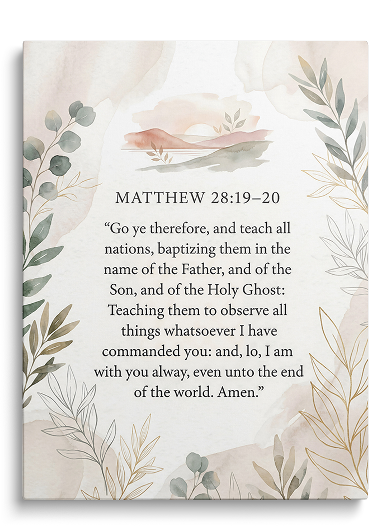 Matthew 28:19–20