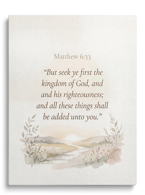 Matthew 6:33