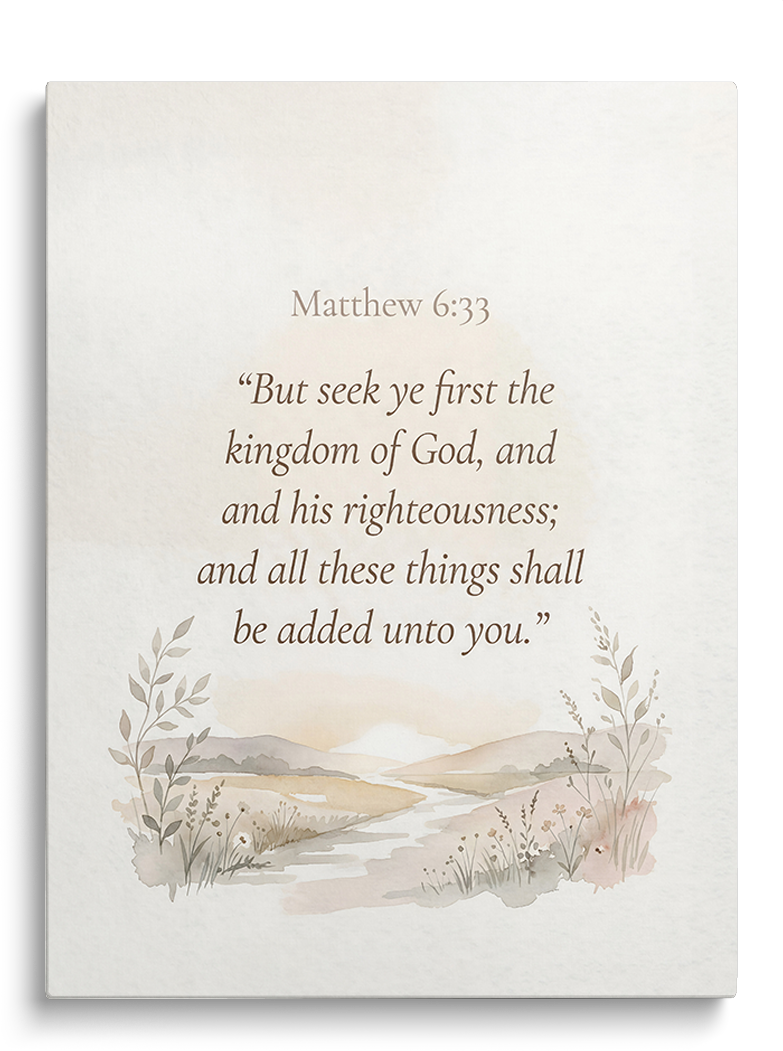 Matthew 6:33