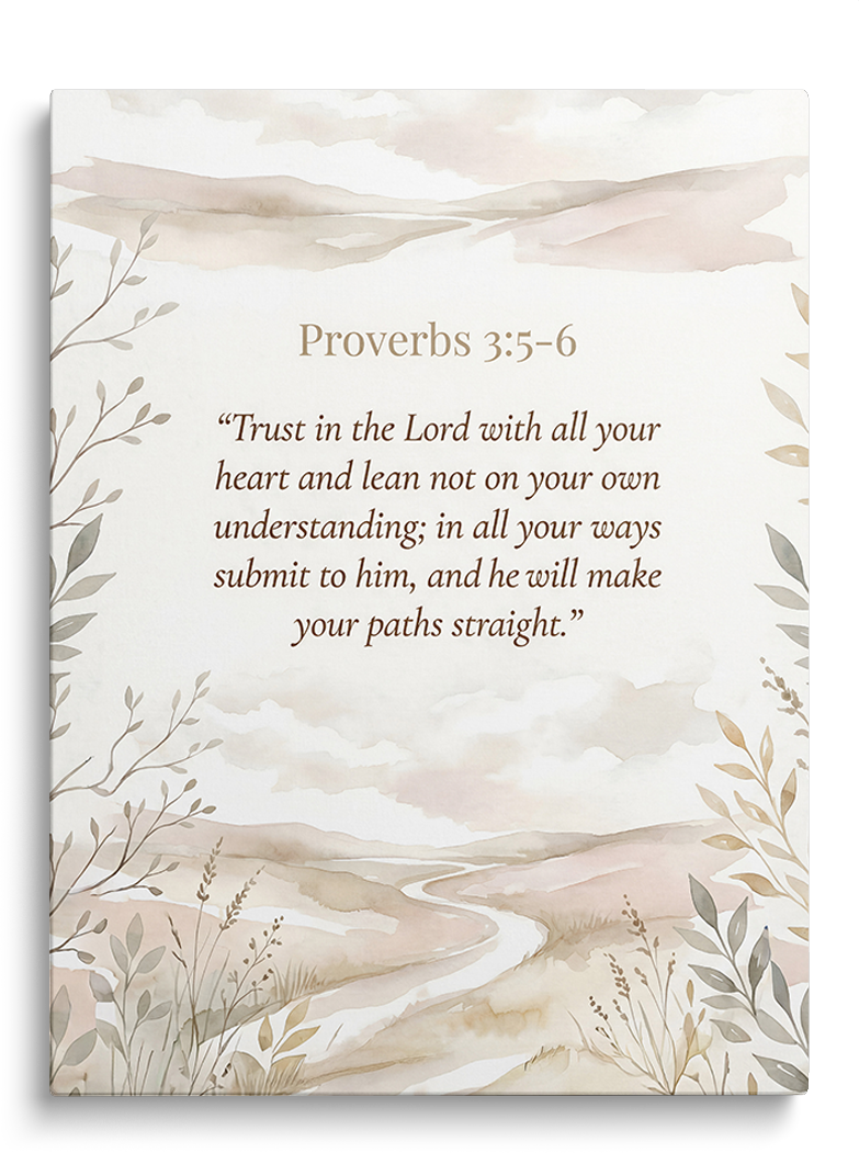 Proverbs 3:5–6