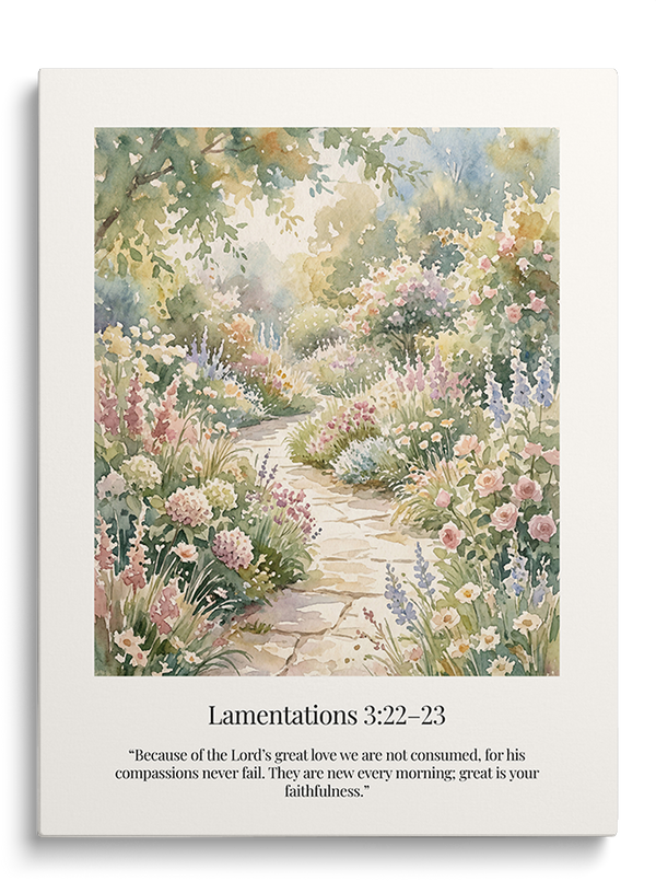 Lamentations 3:22–23
