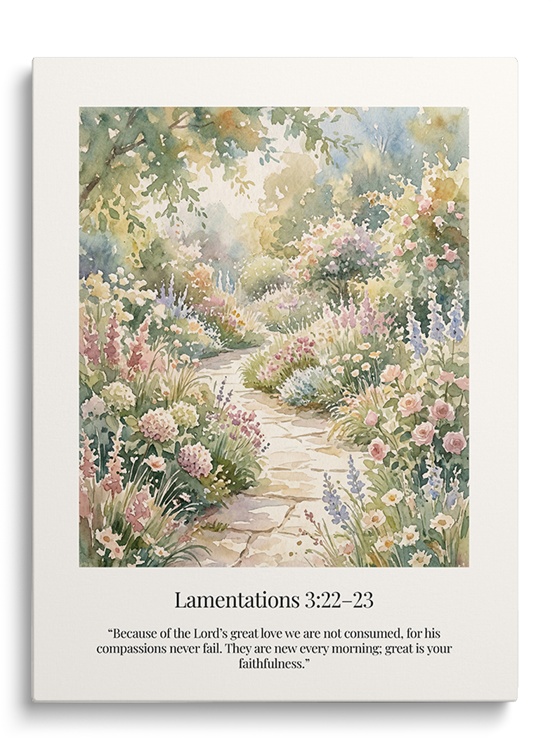 Lamentations 3:22–23