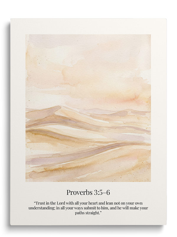 Proverbs 3:5–6