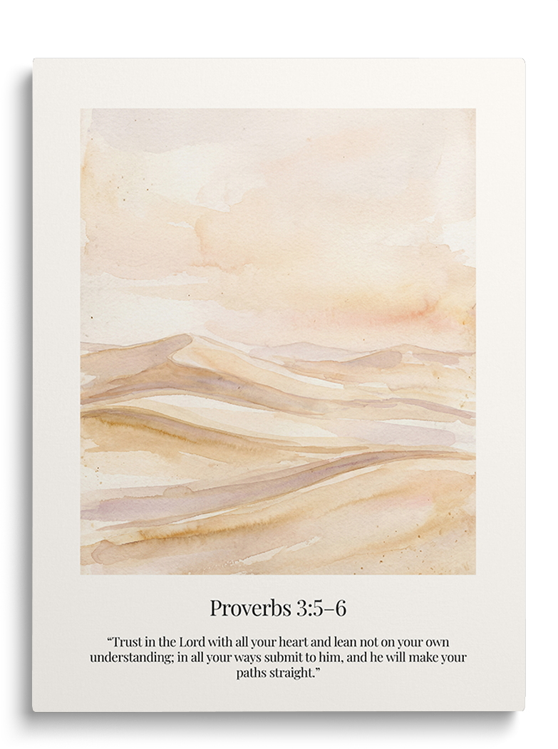Proverbs 3:5–6