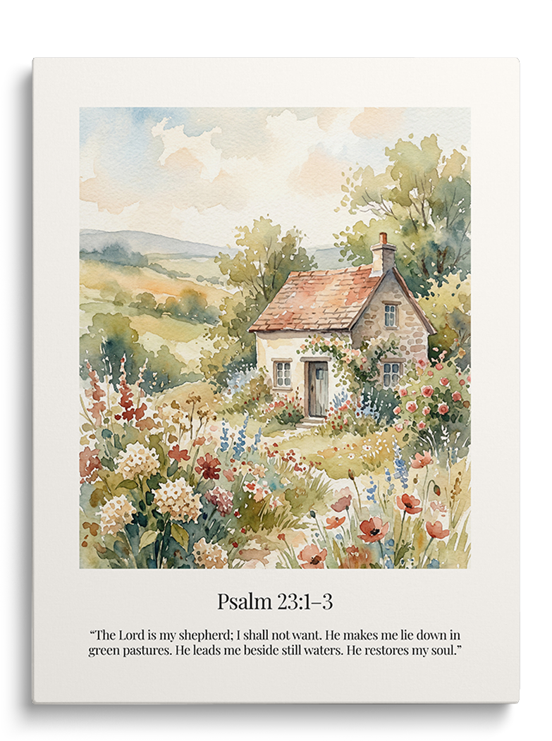 Psalm 23:1–3